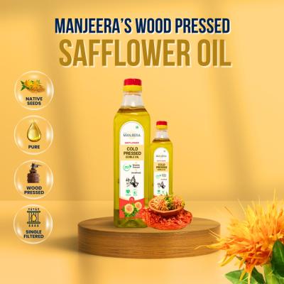 Manjeera’s Wood Pressed Safflower Oil