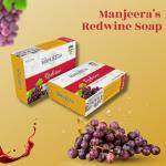 Redwine Soap with Strawberry Extract