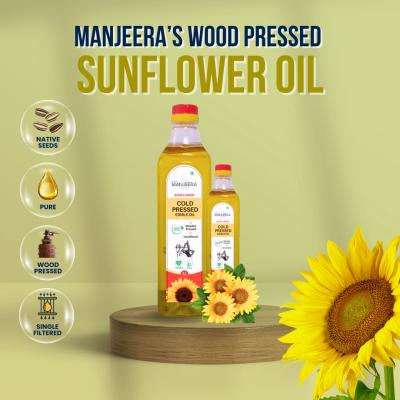 Manjeera’s Wood Pressed Sunflower Oil